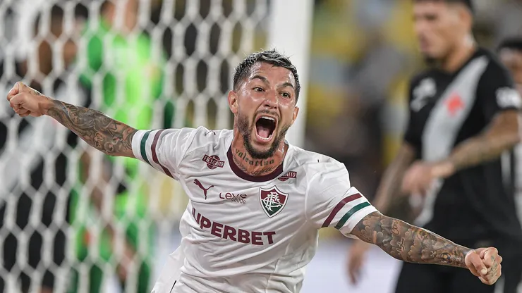 RJ - RIO DE JANEIRO - 18/03/2026 - BRASILEIRO A 2026, VASCO X FLUMINENSE - Lucho Acosta jogador do Fluminense durante partida contra o Vasco no estadio Maracana pelo campeonato Brasileiro A 2026. Foto: Thiago Ribeiro/AGIF