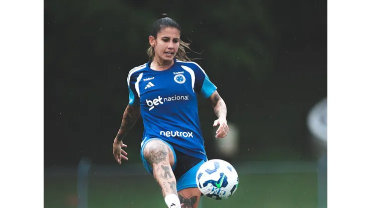 Gaby Soares, jogadora do Cruzeiro. Foto: Gustavo Martins/Cruzeiro