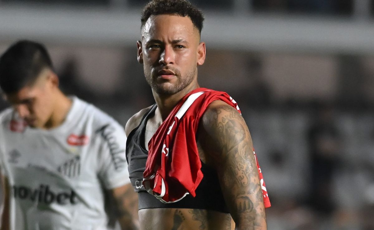 Neymar discorda em ser banco no Santos e acredita ser perigoso entrar ‘frio’ nos jogos