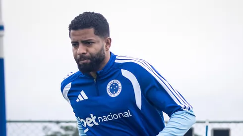 João Marcelo durante treinamento no Zeiro