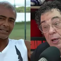 Romário é rebatido por Casagrande após chamar o comentarista de "meia-boca