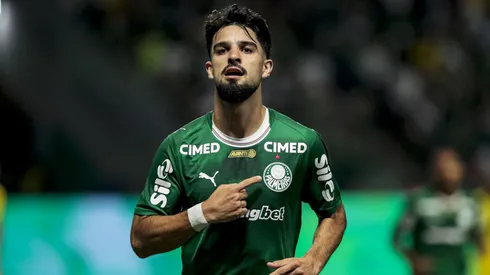 Flaco López supera números de 2025 no mesmo recorte e reforça fase no Palmeiras — Foto Marco MiateloAGIF
