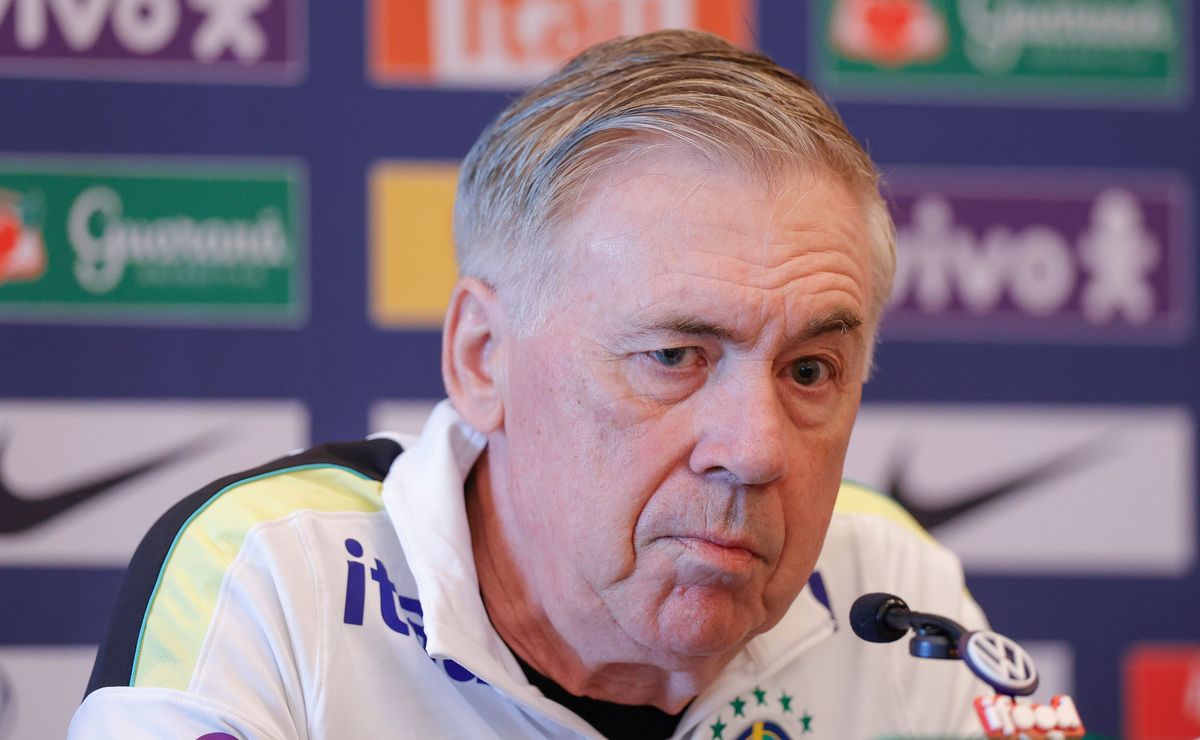 Ancelotti tem problemas para escalar seleção brasileira em amistoso contra a França devido às lesões
