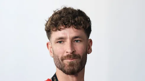 Léo Pereira antes de partida do Mengo na Libertadores