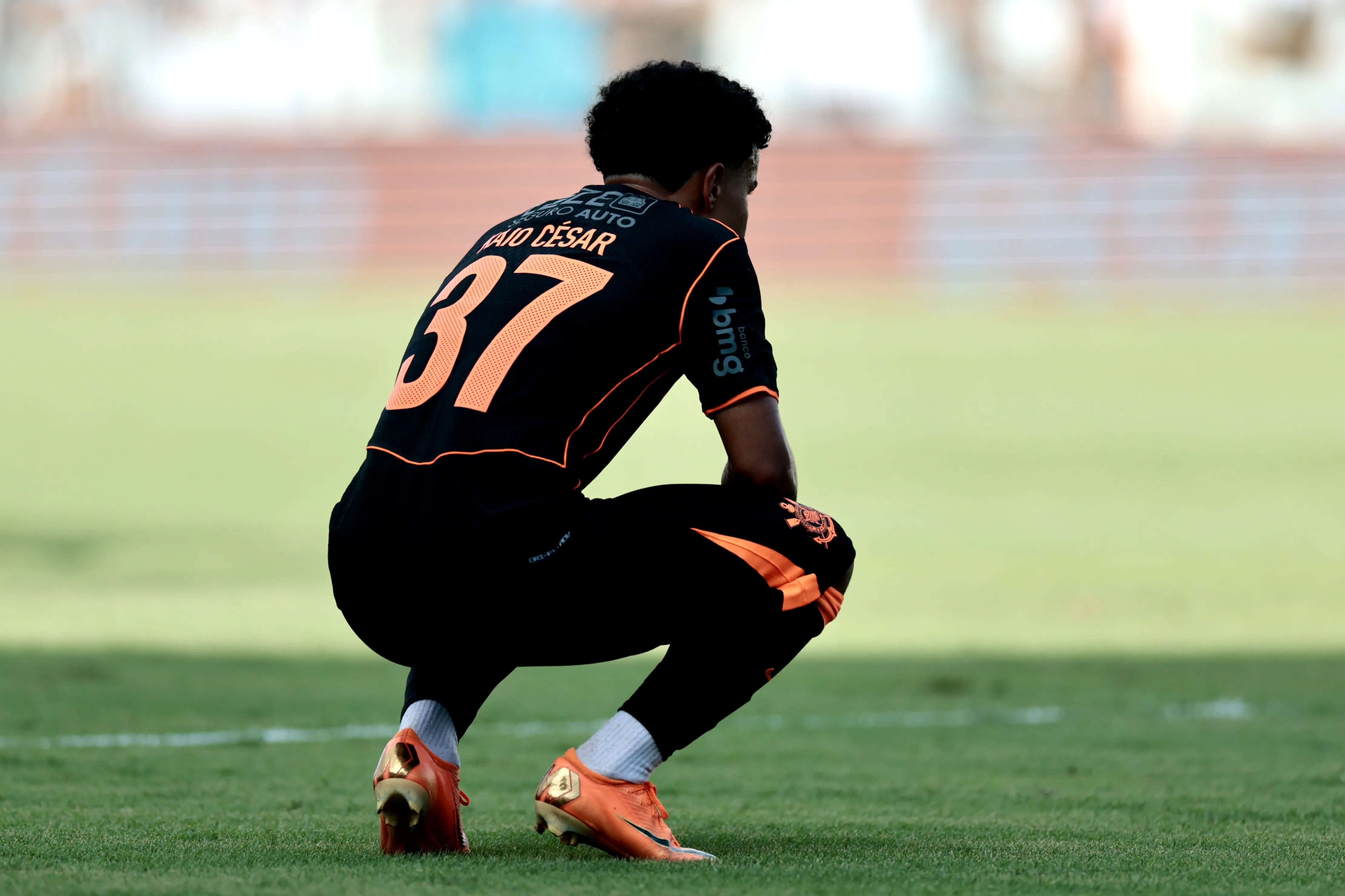 SP – SANTOS – 15/03/2026 – BRASILEIRO A 2026, SANTOS X CORINTHIANS – jogador do Corinthians durante partida contra o Santos no estadio Vila Belmiro pelo campeonato Brasileiro A 2026. Foto: Marcello Zambrana/AGIF