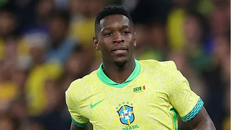 Luiz Henrique na Seleção Brasileira. Foto: Harry Murphy/Getty Images