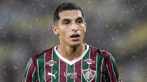 Keven Serna jogador do Fluminense durante partida contra o Marica no estadio Maracana pelo campeonato Carioca 2026.