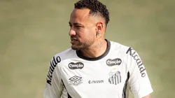 Neymar no CT Rei Pelé: O camisa 10 deve atuar contra o Remo - Foto: Flickr Oficial do Santos