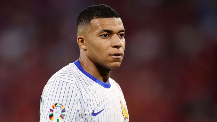 Mbappé pela França. Foto: Alex Grimm/Getty Images