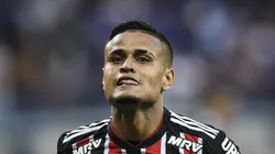 Everton Cardoso durante a sua passagem pelo São Paulo em 2018