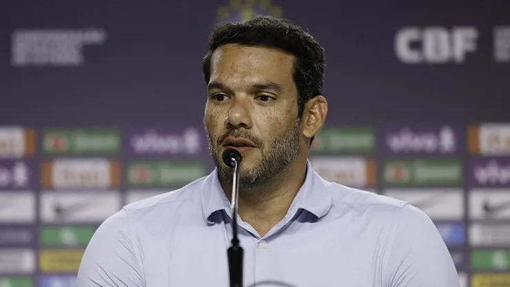 Samir Xaud, presidente da CBF. Foto: Rafael Ribeiro/CBF