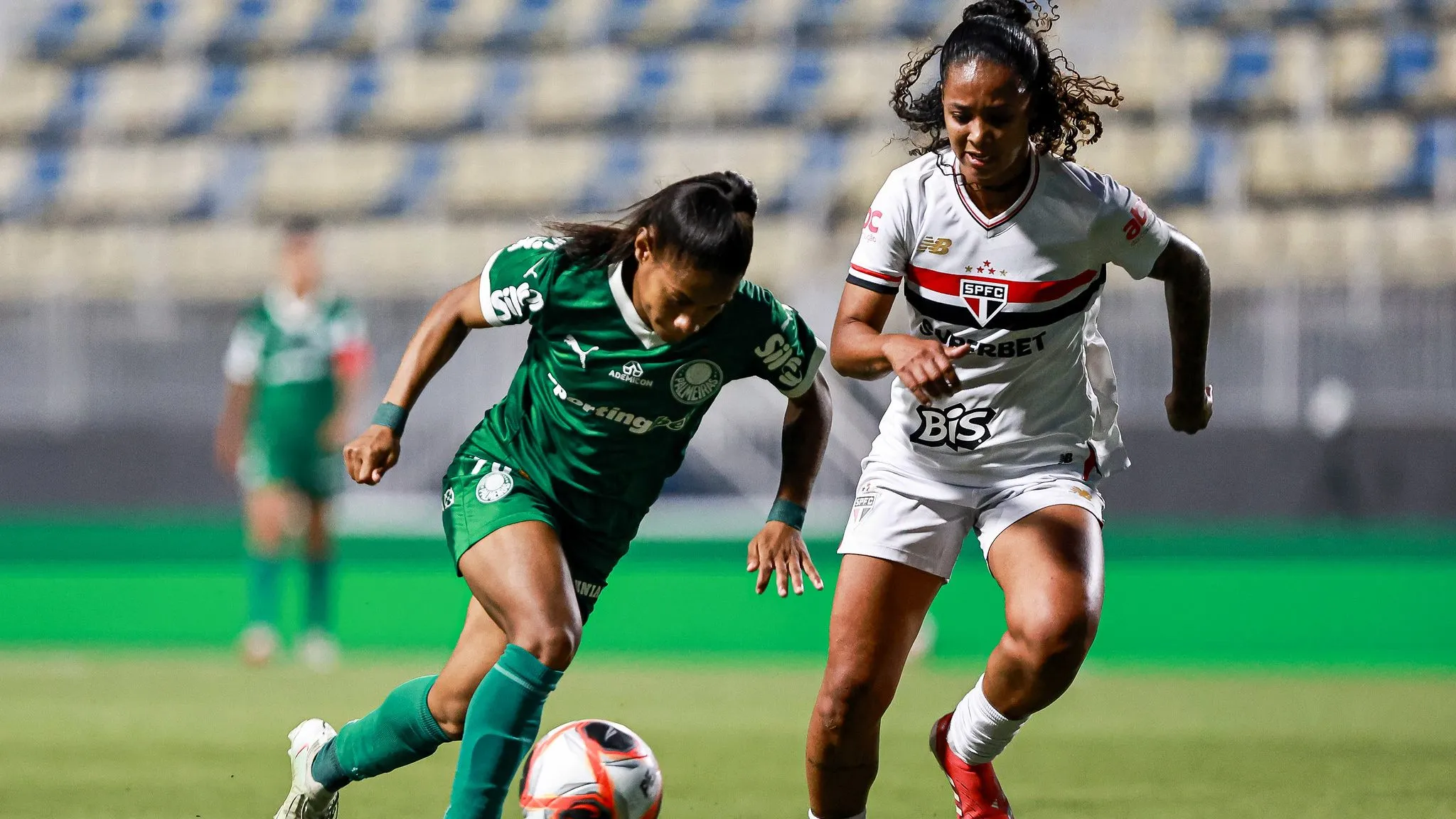 São Paulo e Palmeiras em campo no Brasileirão Feminino