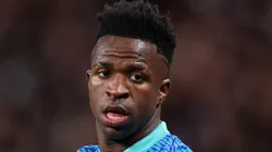 Vinicius Junior of Brazil during the international friendly match between England and Brazil at Wembley Stadium on March 23, 2024 in London, England. (Photo by Catherine Ivill/Getty Images)