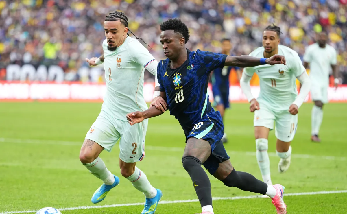Com Vini Jr apagado, Seleção Brasileira cai diante da França em teste de peso para Copa do Mundo