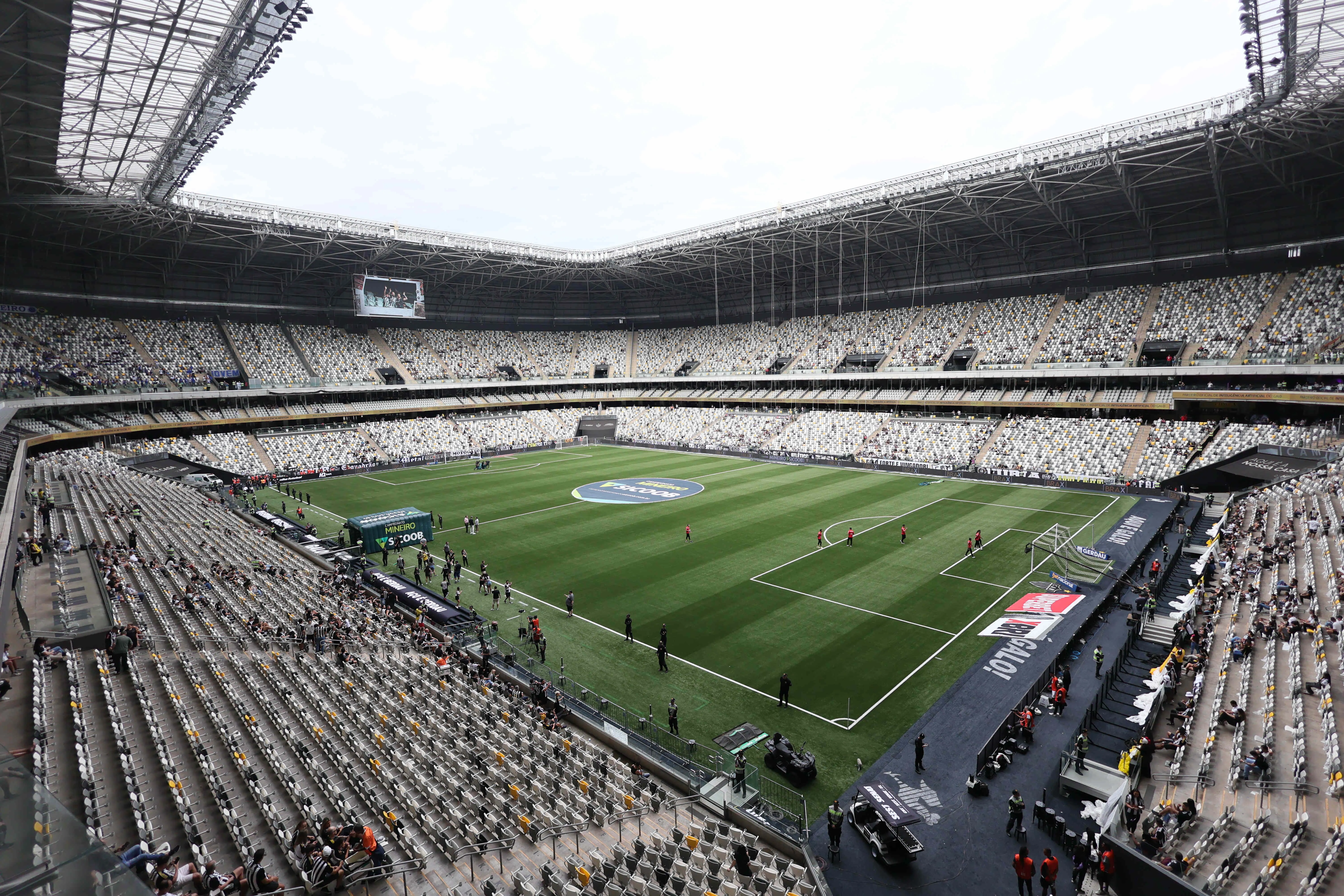 Vista geral do estadio Arena MRV para partida entre Atletico e Cruzeiro pelo campeonato Mineiro 2026. Foto: Gilson Lobo/AGIF