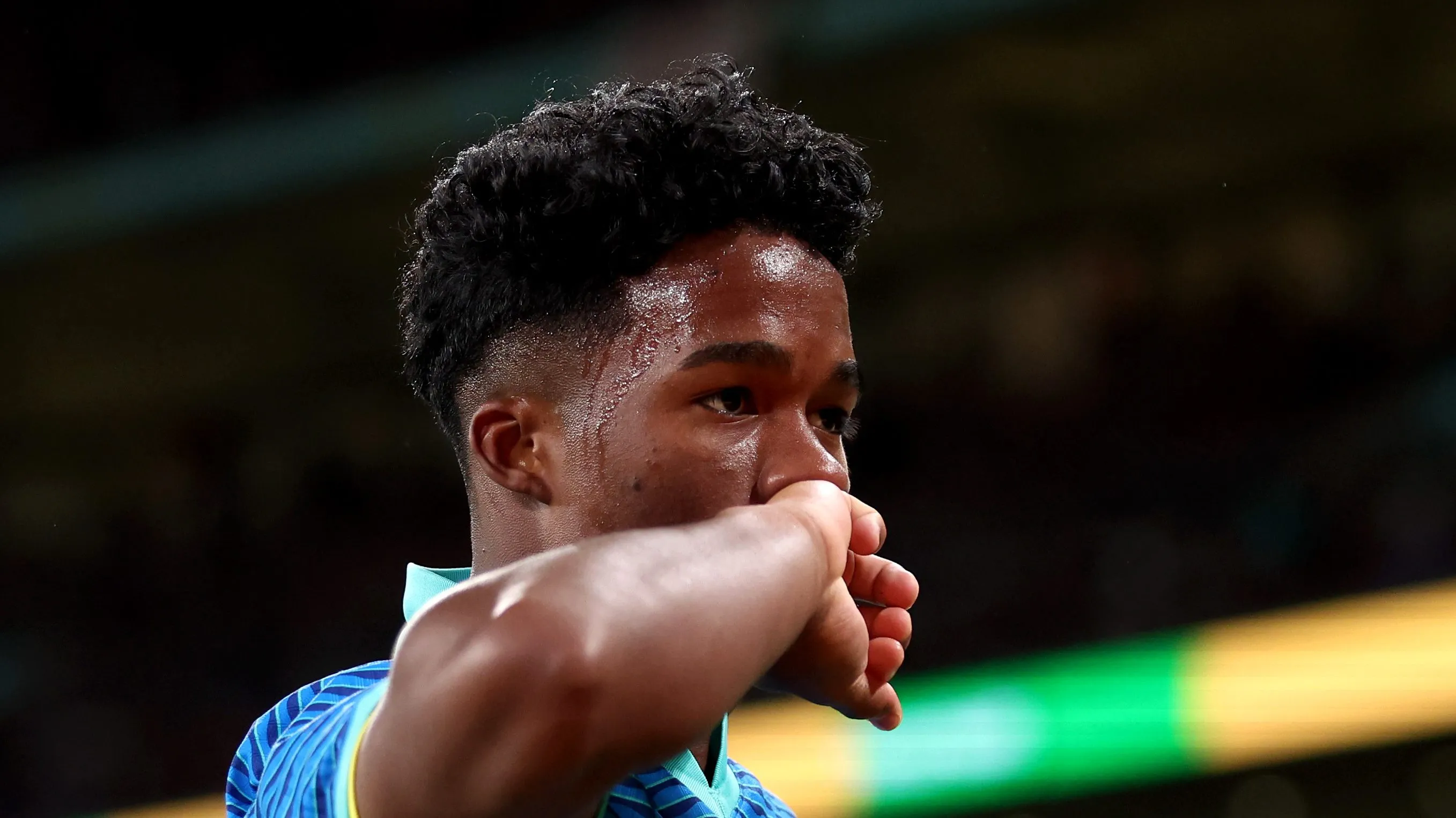 Endrick é um dos atletas que ainda não jogou pela Seleção Brasileira nesta Data FIFA – Foto: Catherine Ivill/Getty Images