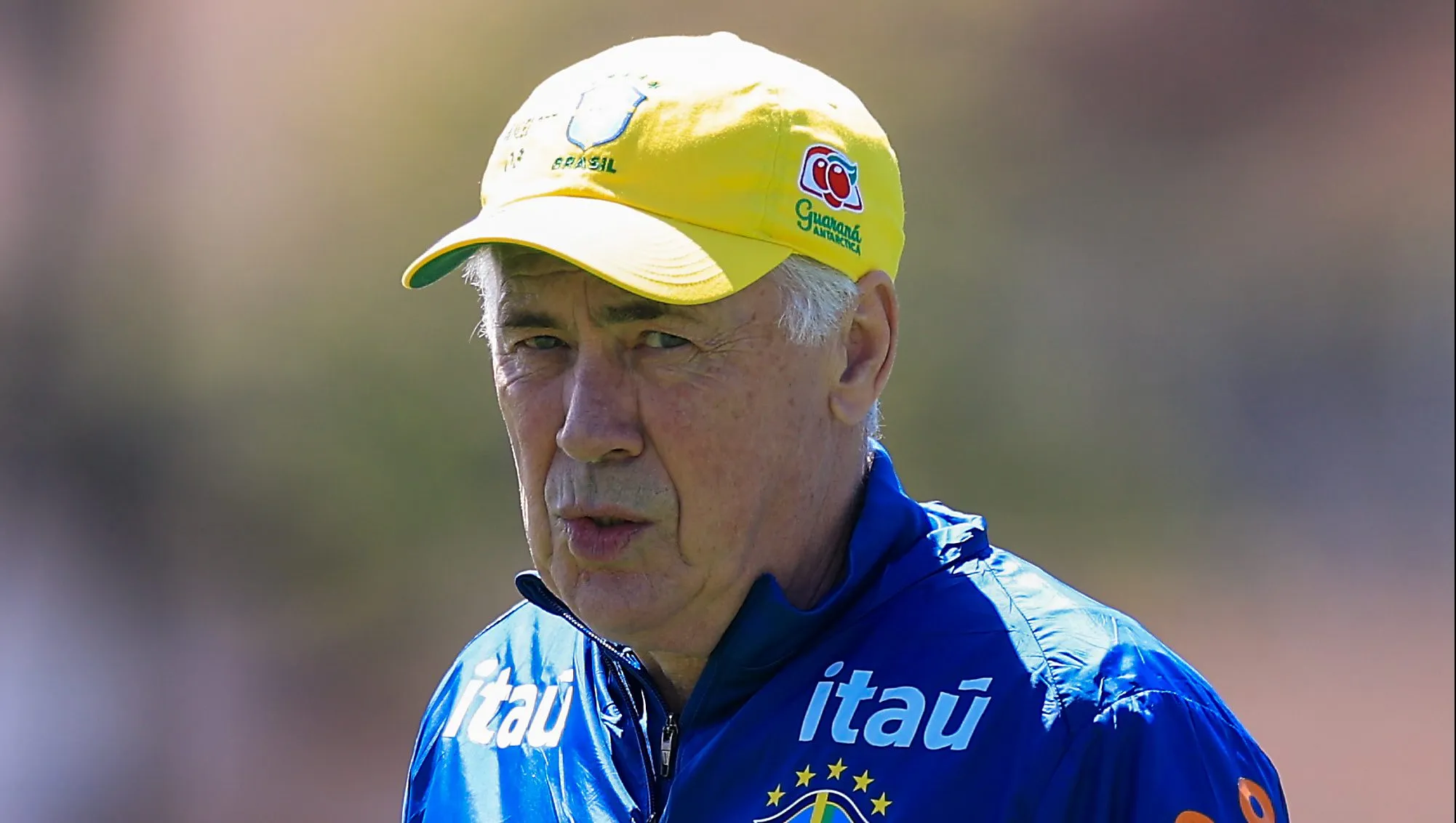 Carlo Ancelotti técnico da Seleção Brasileira