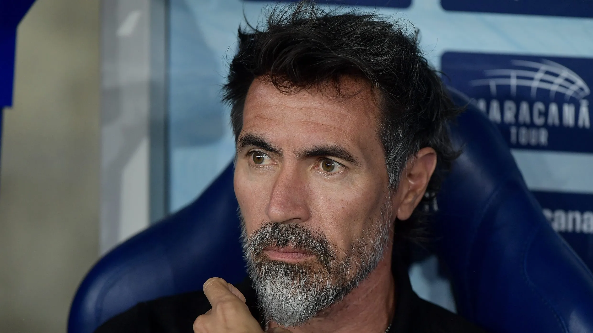 Dominguez no Galo. Foto: Thiago Ribeiro/AGIF