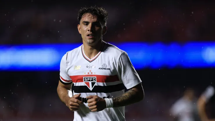 Enzo Díaz vive bom momento no São Paulo. Foto: Marcello Zambrana/AGIF