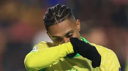 Raphinha na Seleção Brasileira. Foto: Buda Mendes/Getty Images