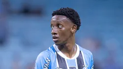 Gabriel Mec em campo pelo Tricolor.