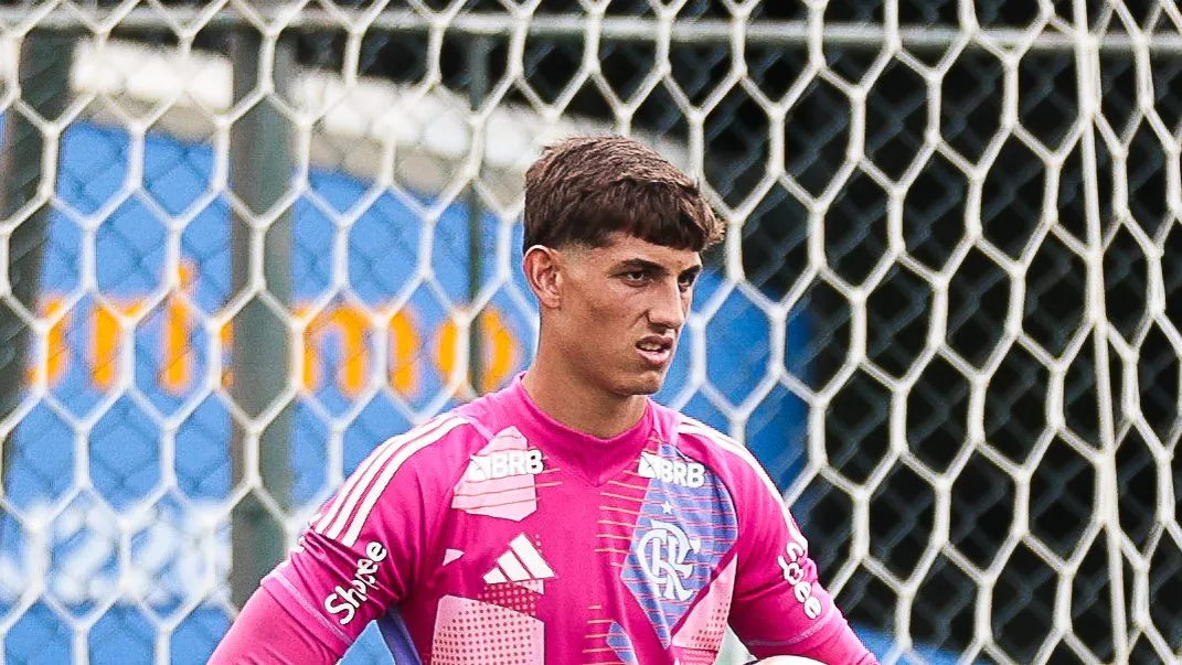 Leonardo Nannetti, goleiro. Fotos: Gilvan de Souza/Flamengo