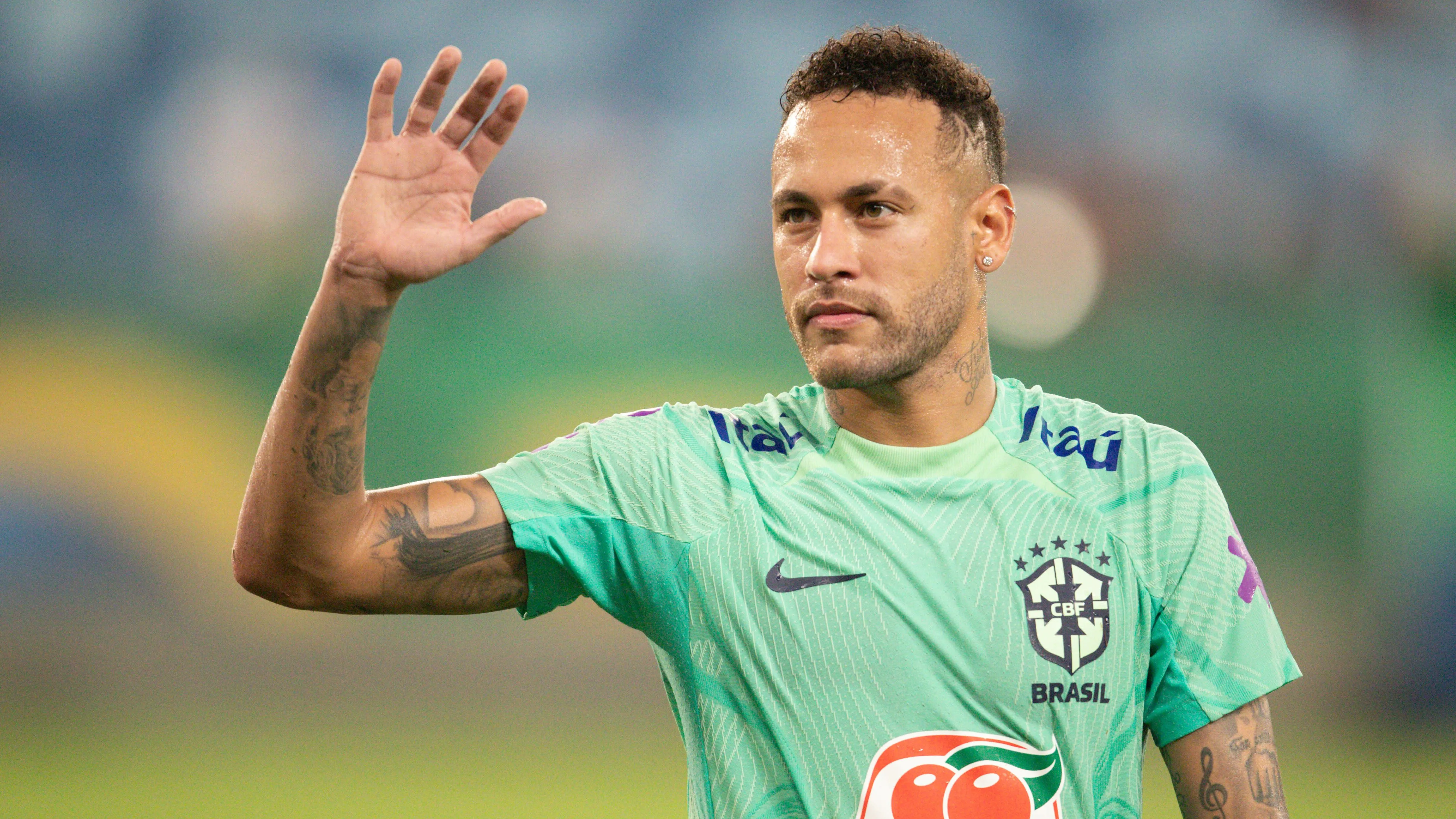 Neymar foi exaltado por Luxa - Foto: Gil Gomes/AGIF.