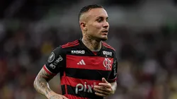 Everton Cebolinha em ação pelo Flamengo