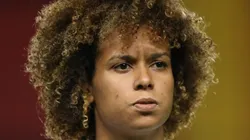 Aline Milene, jogadora do São Paulo. Foto: Marlon Costa/AGIF