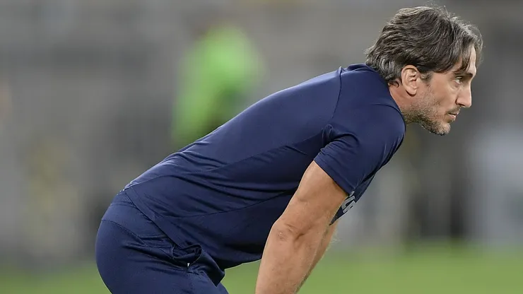 Zubeldía projeta estreia do Fluminense na Libertadores e alerta para desafio fora de casa — Foto Thiago RibeiroAGIF
