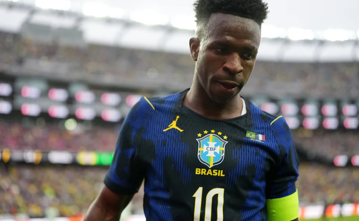 Vinicius Jr. vira dúvida e preocupa o Brasil para amistoso contra a Croácia