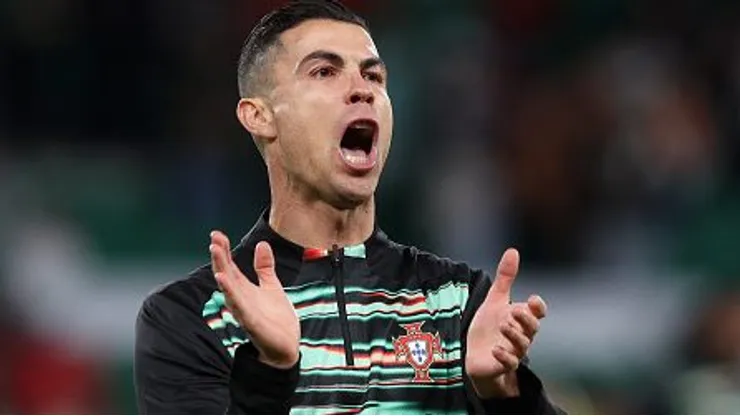 Cristiano Ronaldo foi elogiado pelo treinador de Portugal. Foto: Carlos Rodrigues