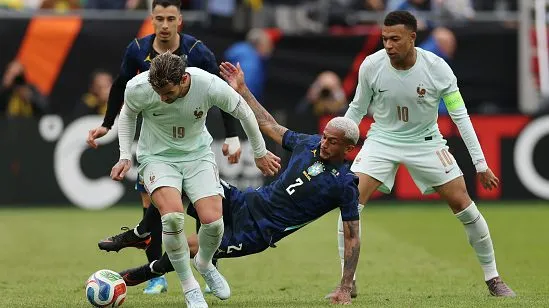 Brasil X França. Foto: Maddie Meyer/Getty Images