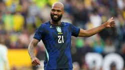 Igor Thiago pela Seleção. (Photo by Michael Owens/Getty Images)