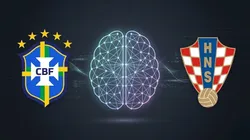 Previsão da IA para Brasil x Croácia. Foto: Gerada por IA/Gemini