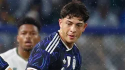 Giay atua em vitória da Argentina em amistoso. Foto: Marcos Brindicci/Getty Images