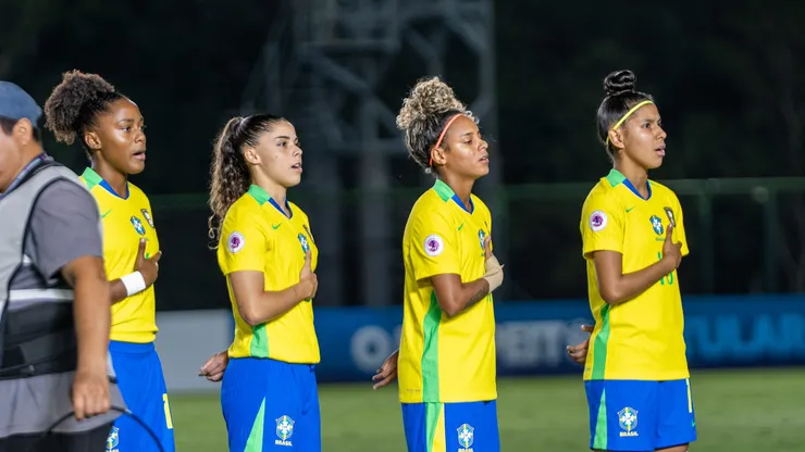 Seleção Feminina Sub-20 em campo pelo Sul-Americano - Foto: Staff Images Woman/ CONMEBOL