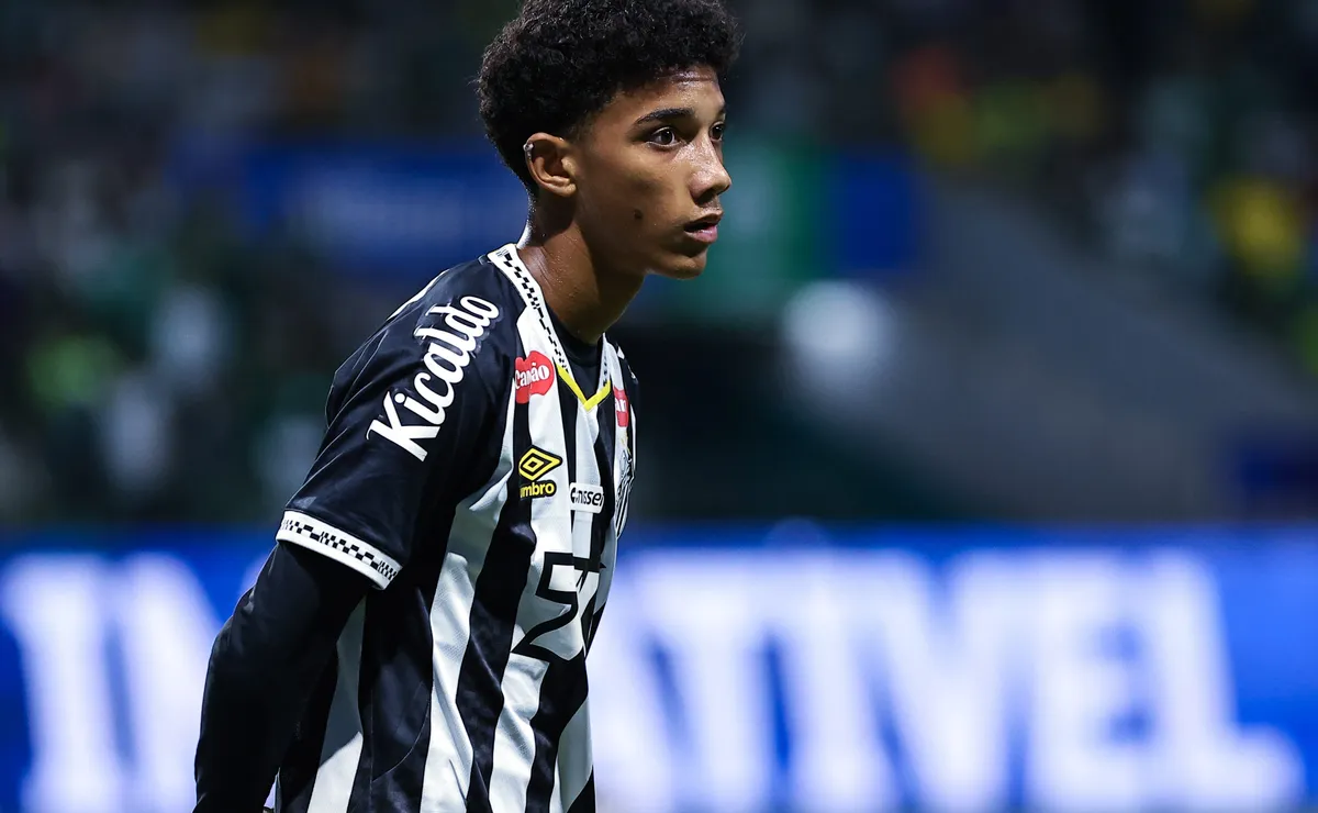 Após novela de renovação, Robinho Jr. projeta jornada de sucesso no Santos: “Construir uma história linda”