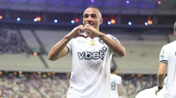 CE - FORTALEZA - 09/08/2025 - BRASILEIRO A 2025, FORTALEZA X BOTAFOGO - marcal jogador do Botafogo comemora seu gol durante partida contra o Fortaleza no estadio Arena Castelao pelo campeonato Brasileiro A 2025. Foto: Baggio Rodrigues/AGIF