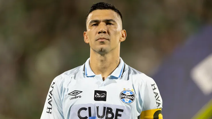 Balbuena, jogador do Grêmio, durante partida contra o Chapecoense no estadio Arena Conda pelo campeonato [COMPETICAO]. Foto: Liamara Polli/AGIF