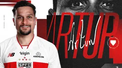 Artur foi anunciado pelo São Paulo. Foto: Divulgação/São Paulo