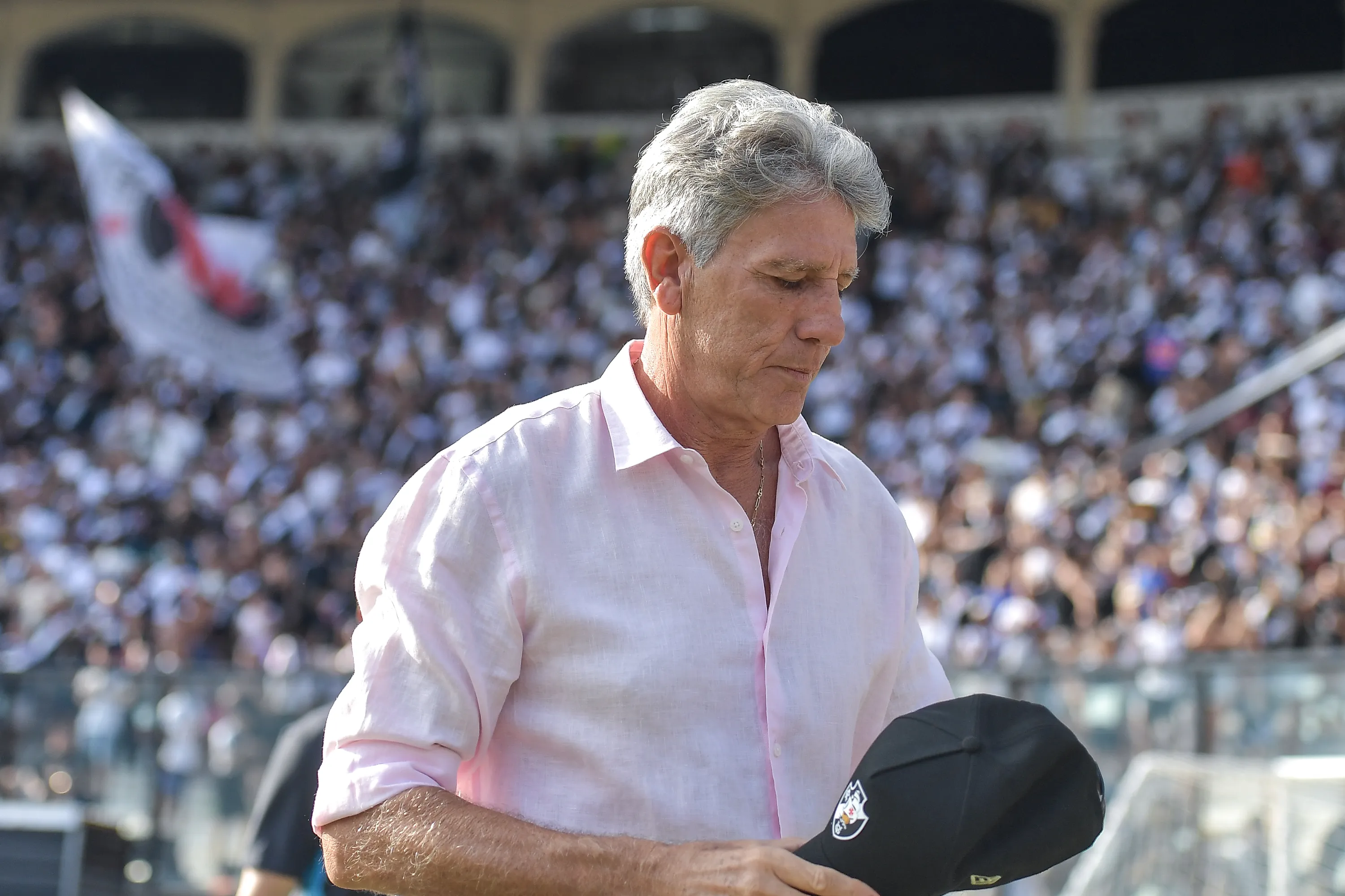 RJ – RIO DE JANEIRO – 22/03/2026 – BRASILEIRO A 2026, VASCO X GREMIO – Renato Gaucho tecnico do Vasco durante partida contra o Gremio no estadio Sao Januario pelo campeonato Brasileiro A 2026. Foto: Thiago Ribeiro/AGIF