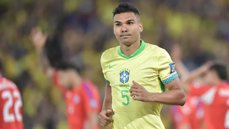 Casemiro na Seleção Brasileira.