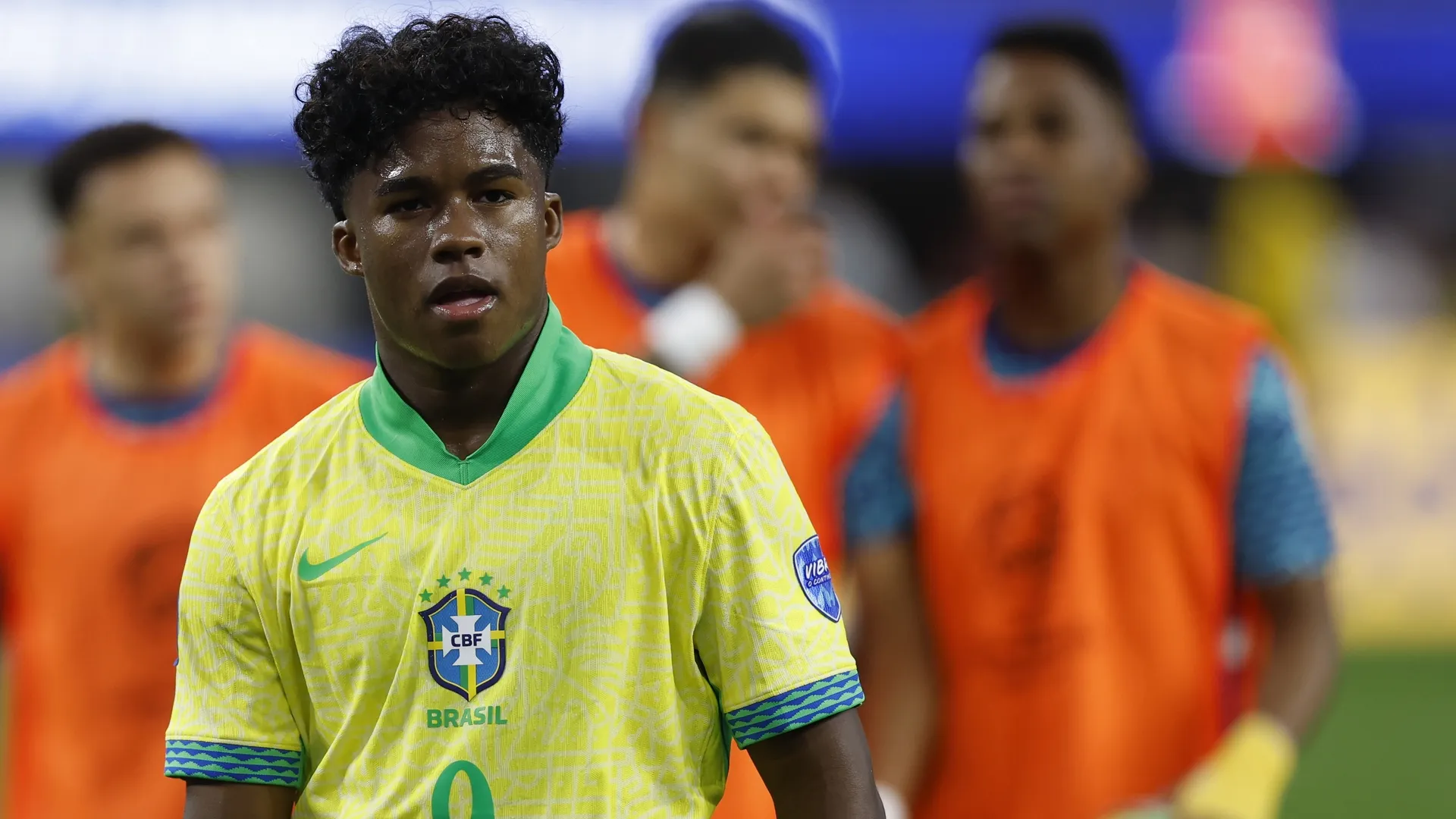 Endrick na seleção brasileira - Foto: Buda Mendes/Getty Images