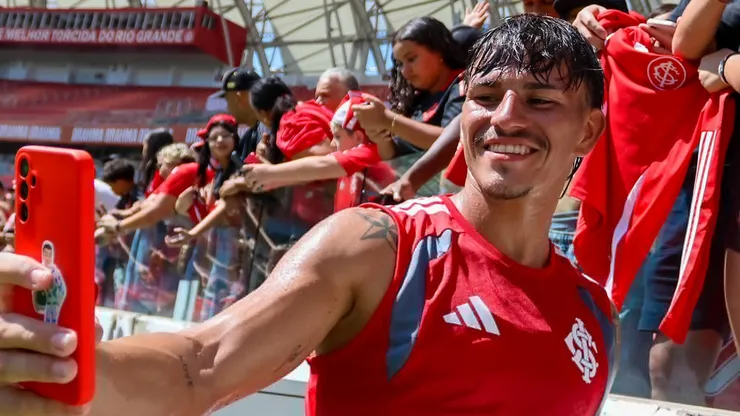 Bernabei teve bom desempenho no treino do Internacional