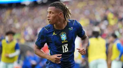 Danilo Santos em Brasil x França. (Photo by Michael Owens/Getty Images)