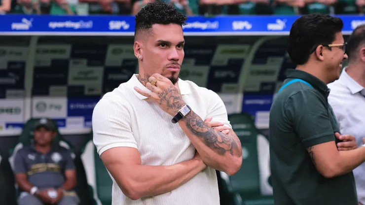 Paulinho jogador do Palmeiras antes de partida contra o Mirassol no estadio Arena Allianz Parque pelo campeonato Brasileiro A 2026. Foto: Ettore Chiereguini/AGIF