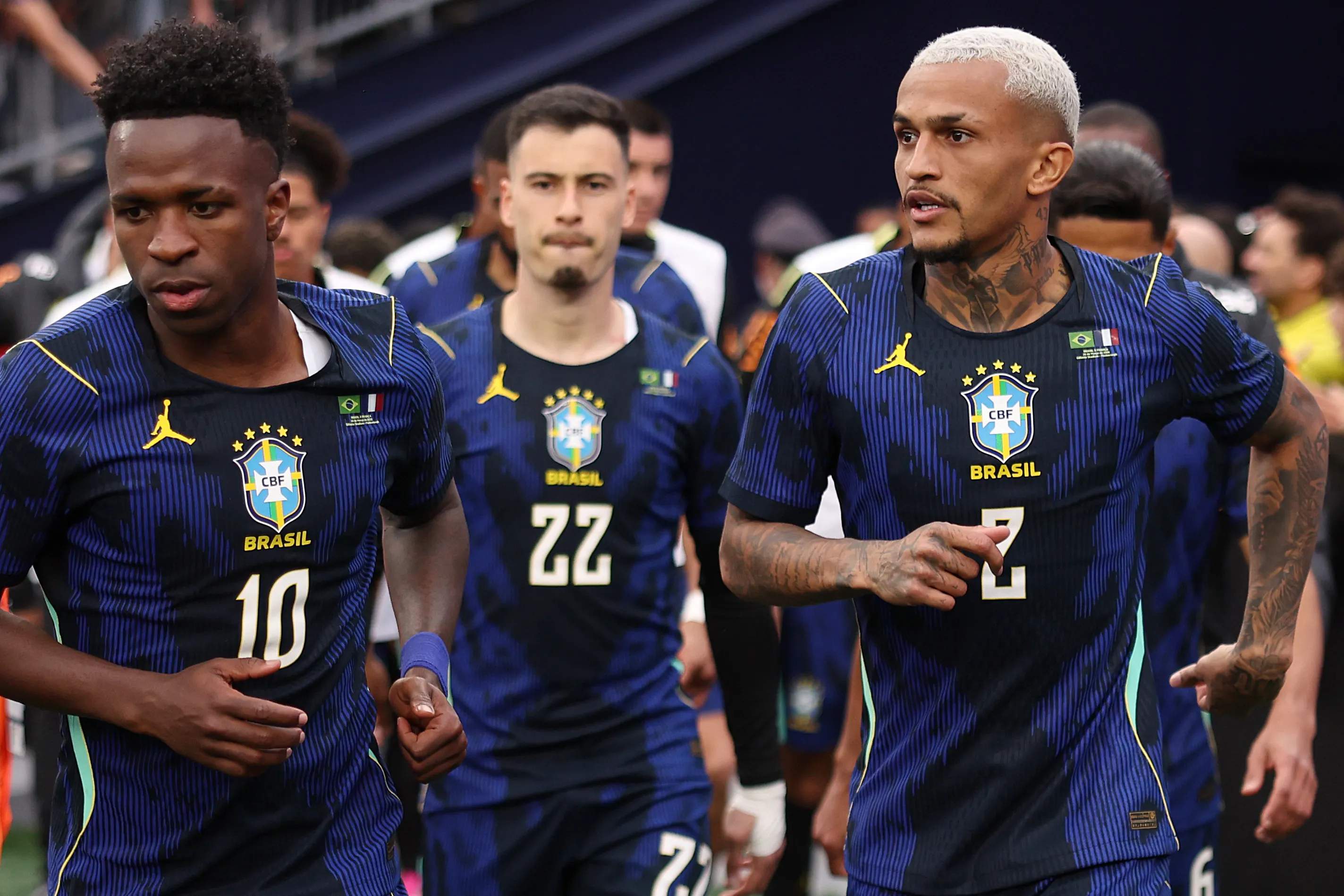 Brasil enfrenta a Croácia em amistoso nesta terça (31). Foto: Maddie Meyer/Getty Images.