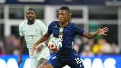 Danilo pela Seleção Brasileira. (Photo by Michael Owens/Getty Images)