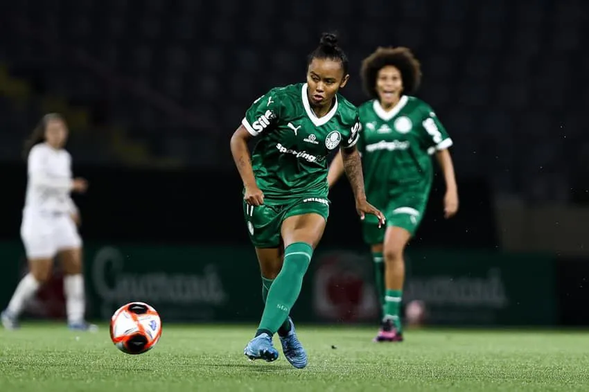 Rhay Coutinho pelo Palmeiras. Foto: Rebeca Reis/Ag. Paulistão